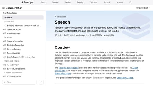 Apple Intelligence // SpeechTranscriber